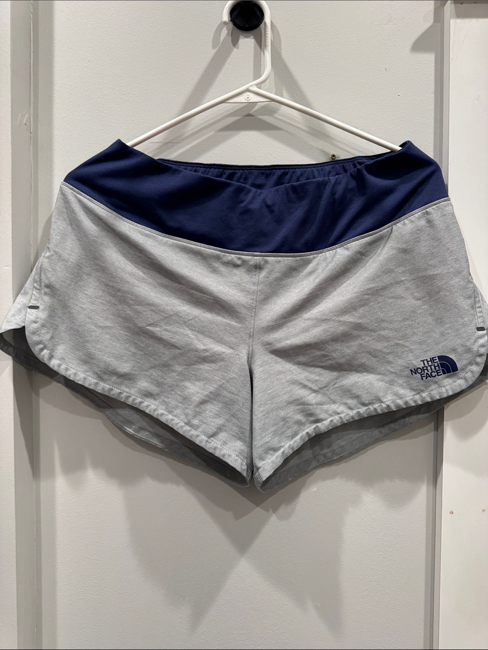 The North Face Women's Navy & Light Gray Athletic Shorts